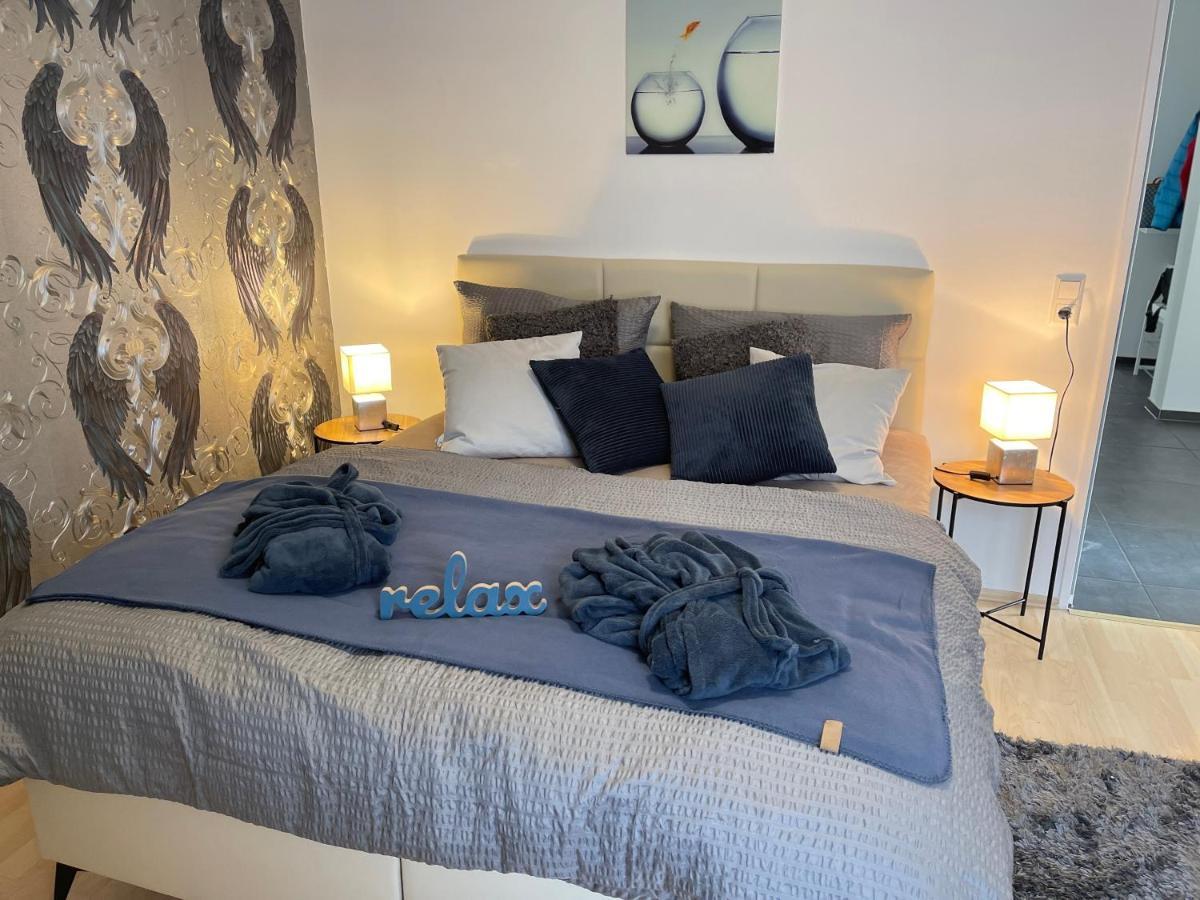 Penthouse - 3 Schlafzimmer- Sonnige Dachterrasse -Whirlpool & Alpenblick - Perfekt Fuer Romantik Oder Familienurlaub Mit Kind, Hund Willkommen - By Ferienwohnenamsee - Uberlingen Dış mekan fotoğraf