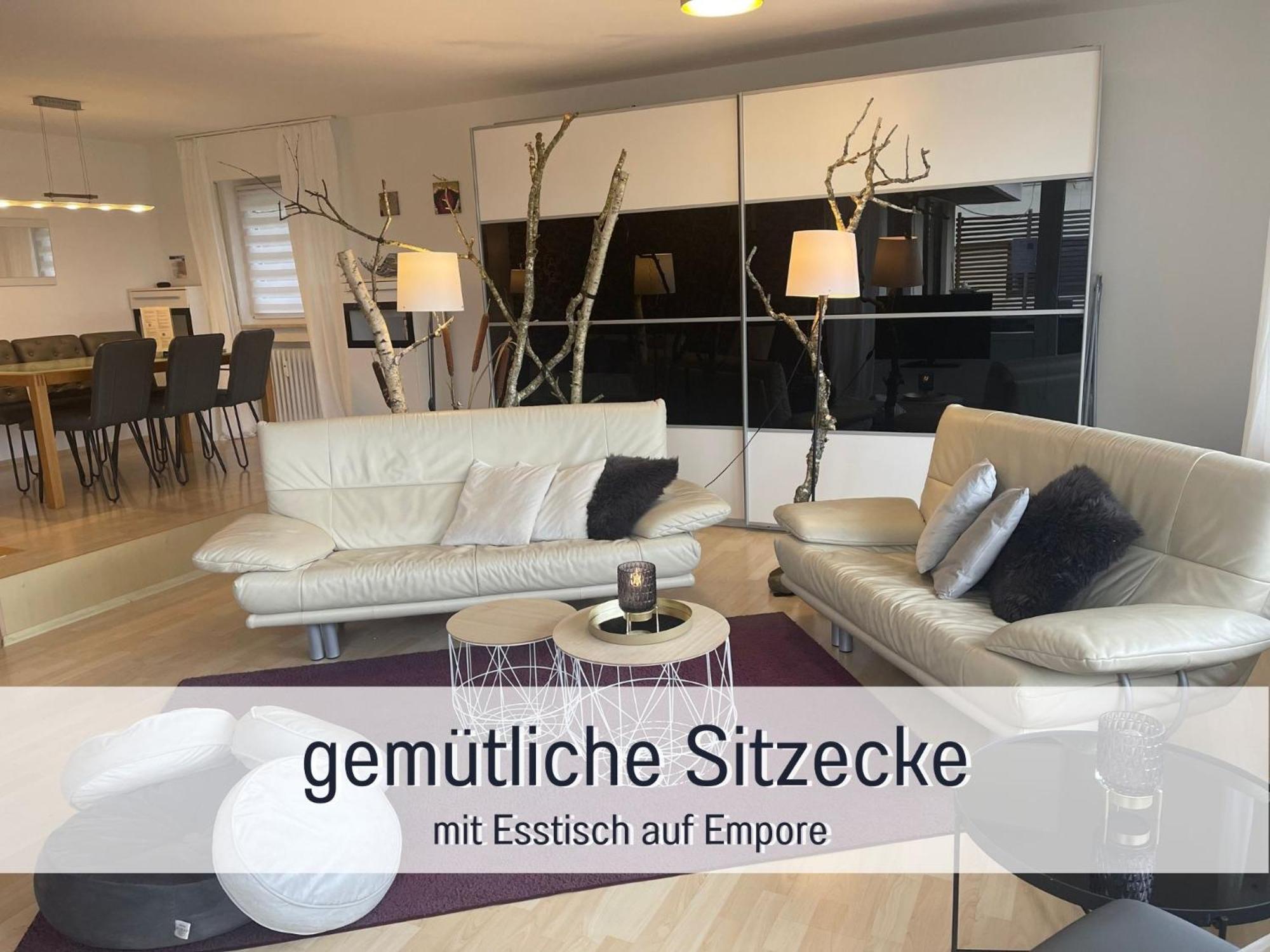 Penthouse - 3 Schlafzimmer- Sonnige Dachterrasse -Whirlpool & Alpenblick - Perfekt Fuer Romantik Oder Familienurlaub Mit Kind, Hund Willkommen - By Ferienwohnenamsee - Uberlingen Dış mekan fotoğraf